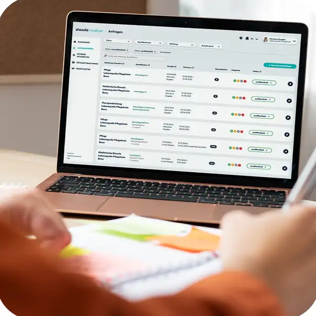 stazzle medical: offene Personalanfragen einer Klinik im Überblick